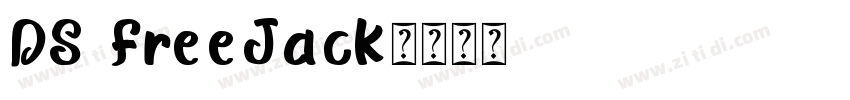 DS FreeJack字体转换